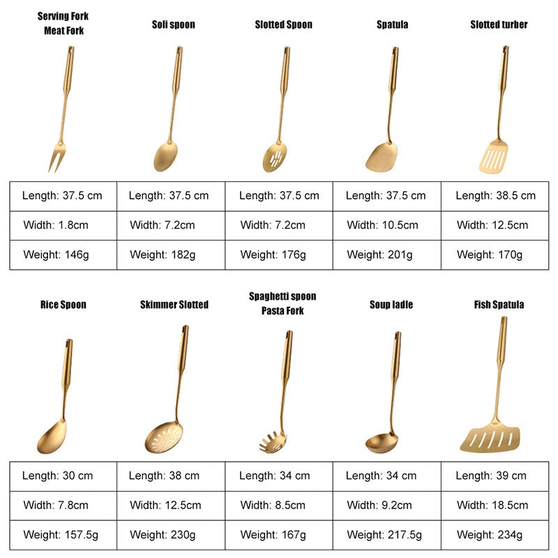 gold-kitchenware-set-long-handle-cooking-tools. jpg