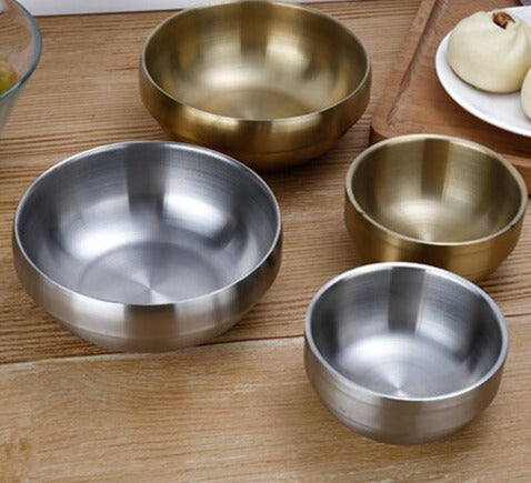 Double Thick Stainless Steel Bowl