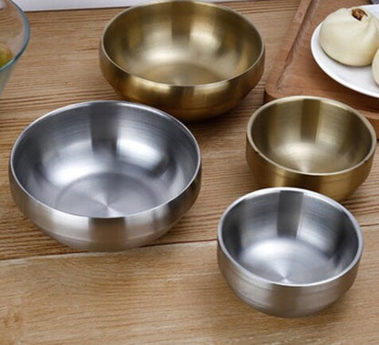 Double Thick Stainless Steel Bowl