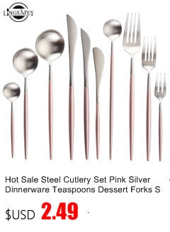 Stainless Steel Gold Cutlery Set