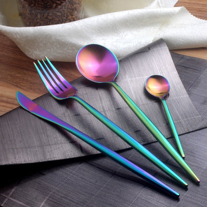 Stainless Steel Gold Cutlery Set