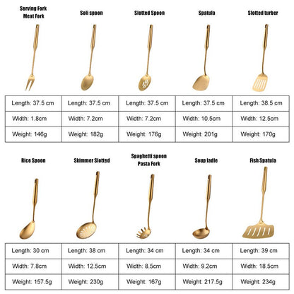 gold-kitchenware-set-long-handle-cooking-tools. jpg