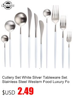 Stainless Steel Gold Cutlery Set