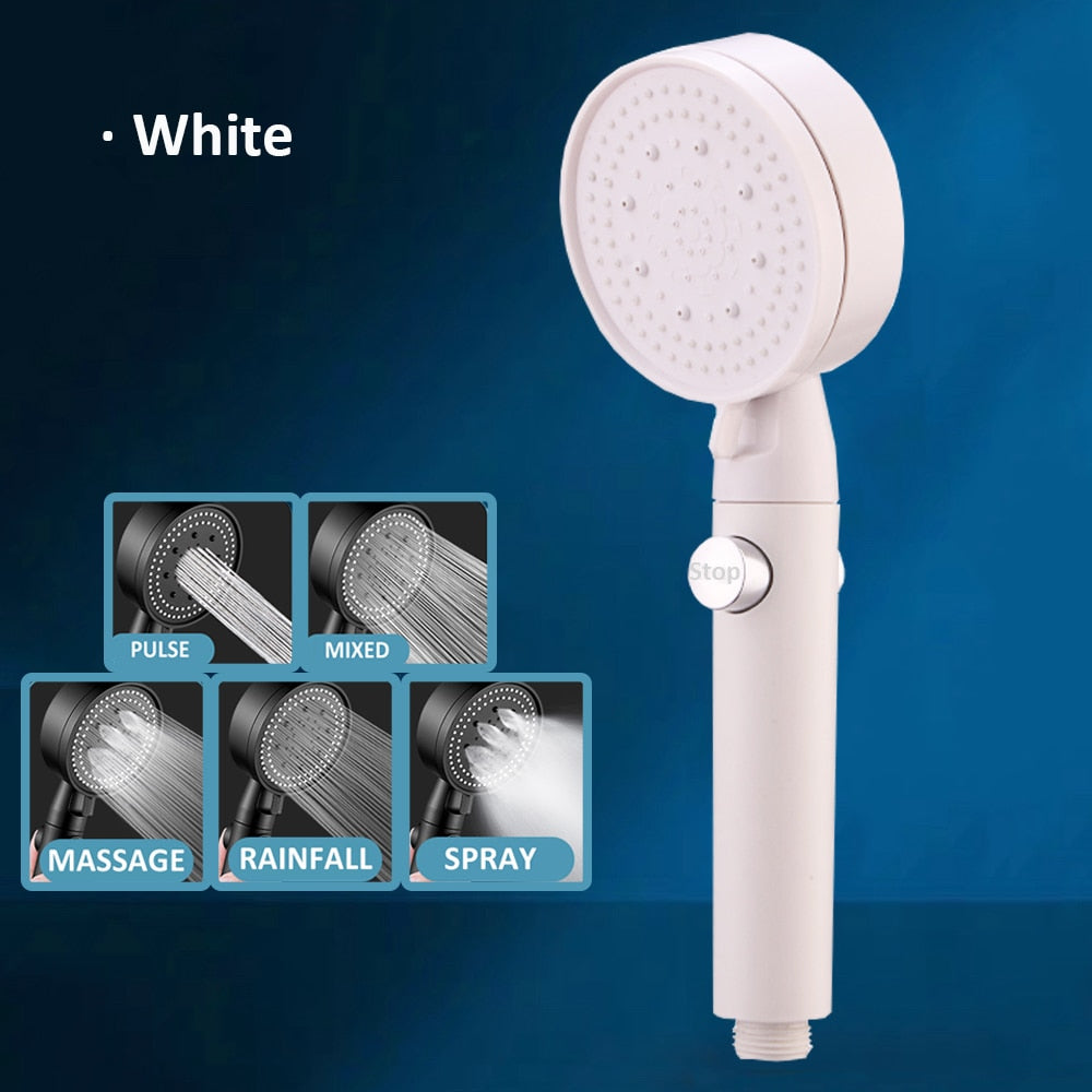 5 Mode Adjustable Hand Shower