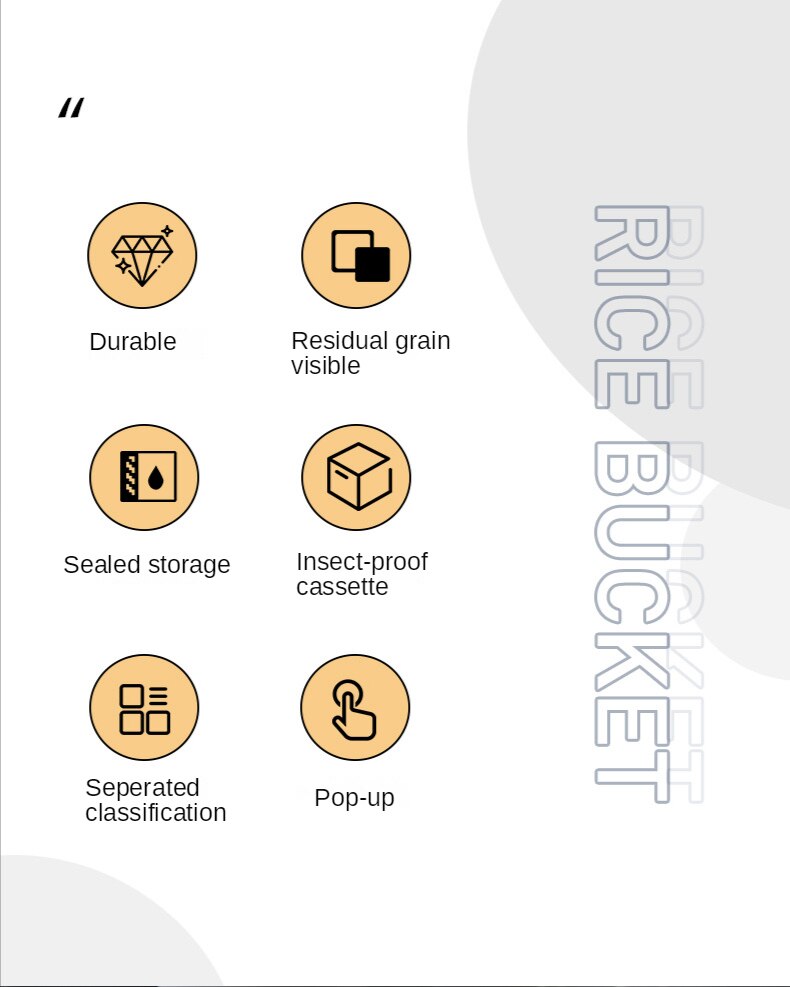 6 Compartment 360° Rotatable Container